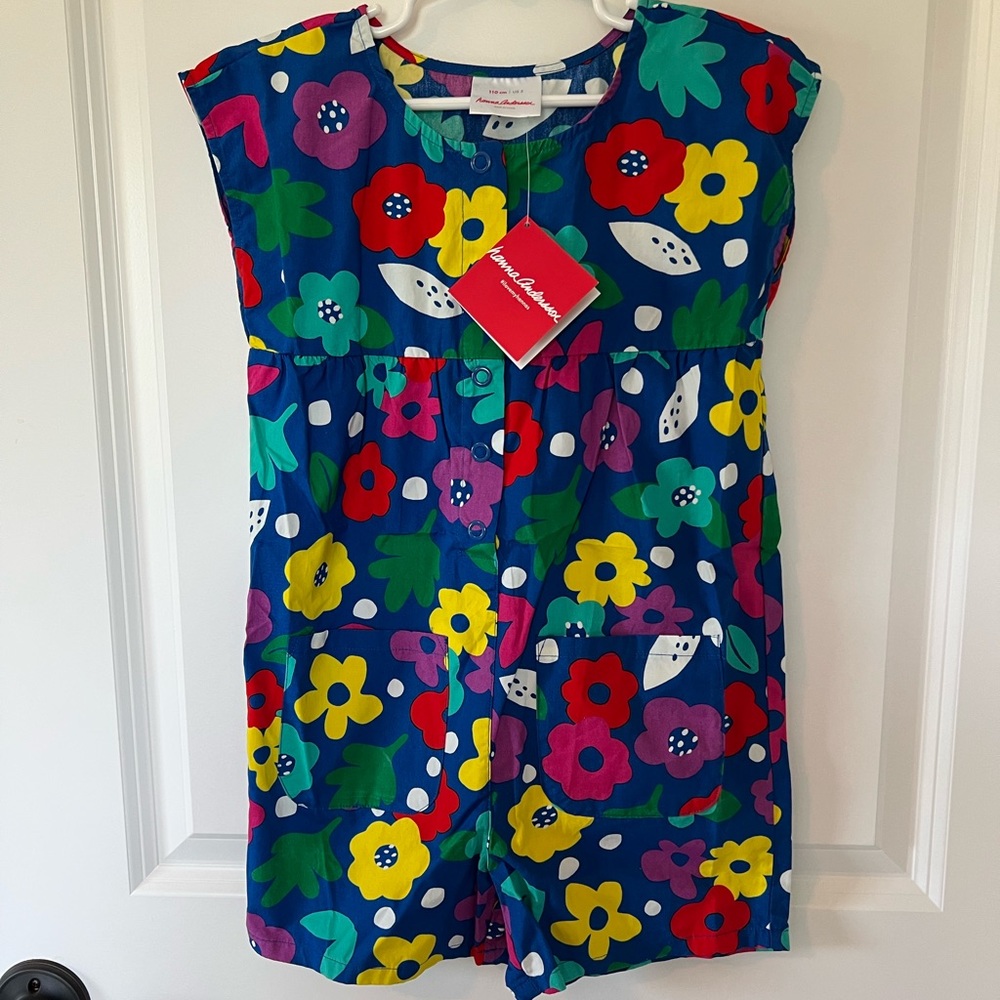 NWT Hanna Andersson Floral Romper